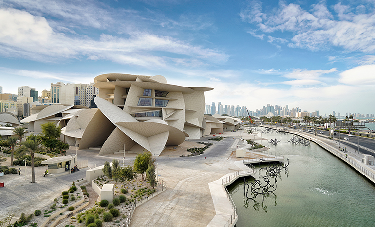 카타르를 대표하는 건축물 ‘카타르 국립박물관’